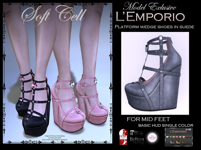 L'Emporio ::*Soft Cell*::-Grey-  Slink/Maitreya/Belleza/#TMP