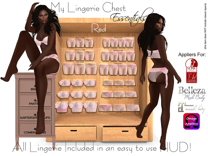 AVICANDY My Lingerie Chest - PINK