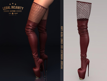 Legal Insanity - Aria blood boots