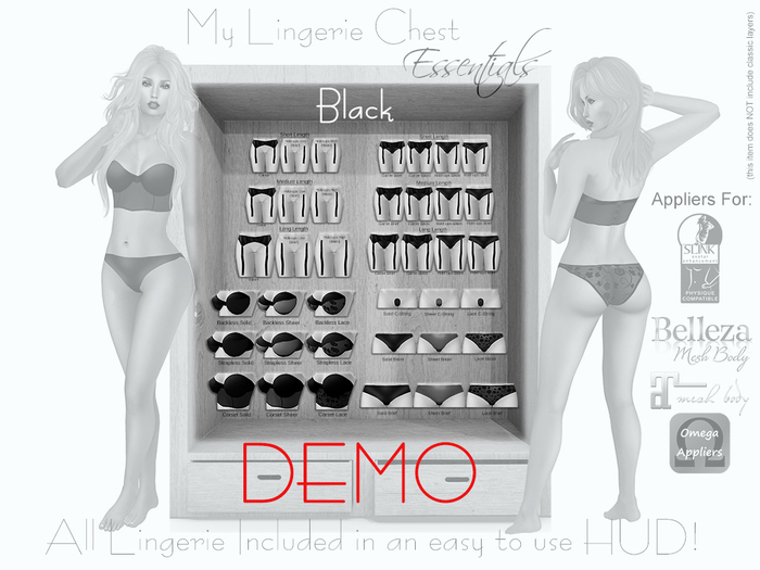 AVICANDY My Lingerie Chest - Essentials DEMO