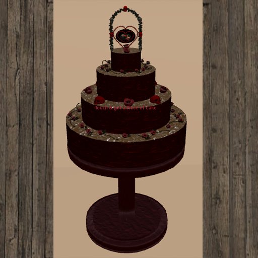 Wedding Cake red BOX