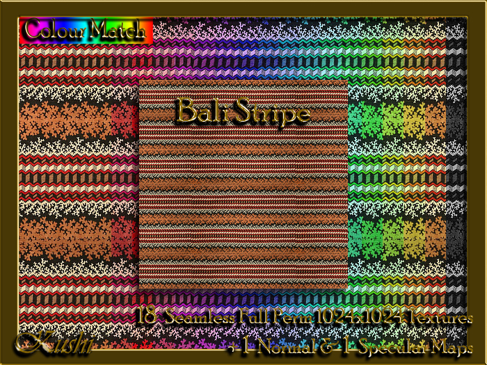 Bali Stripe Textures