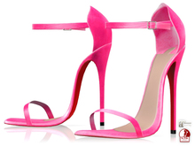 Garbaggio // Charlotte Sandals - Fuchsia