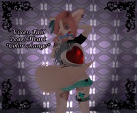 *PP* +Color Change+ Vixen Tail Pearl Heart