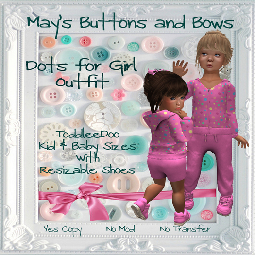 MBB * Dots for Girl Sweats Outfit (K&B)