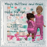 MBB * Dots for Girl Sweats Outfit (K&B)