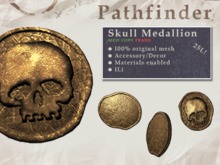 [Pathfinder] - Skull Medallion