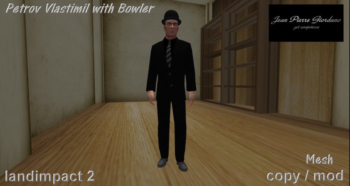 Petrov Vlastimil with Bowler mesh BOX