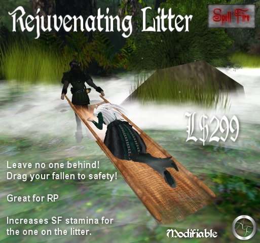 REJUVENATING LITTER - SPELL FIRE