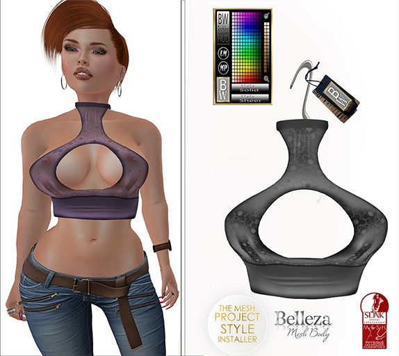 Mesh Haltertops ??Frauke?? TMP, Slink, Slink Hourglass, Belleza