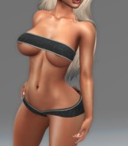 [LAB737] Scythia Top&Bottom (noir&rust)