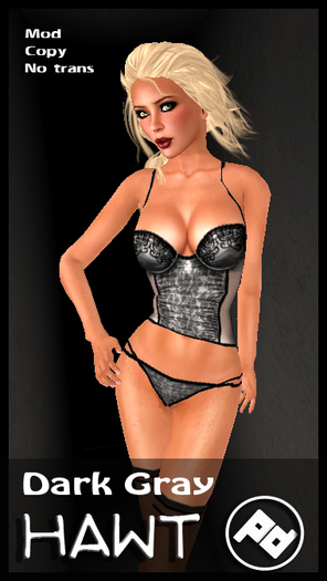 ::Poised:: HAWT! dark gray