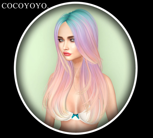 cocoyoyo^hair01^rainbow