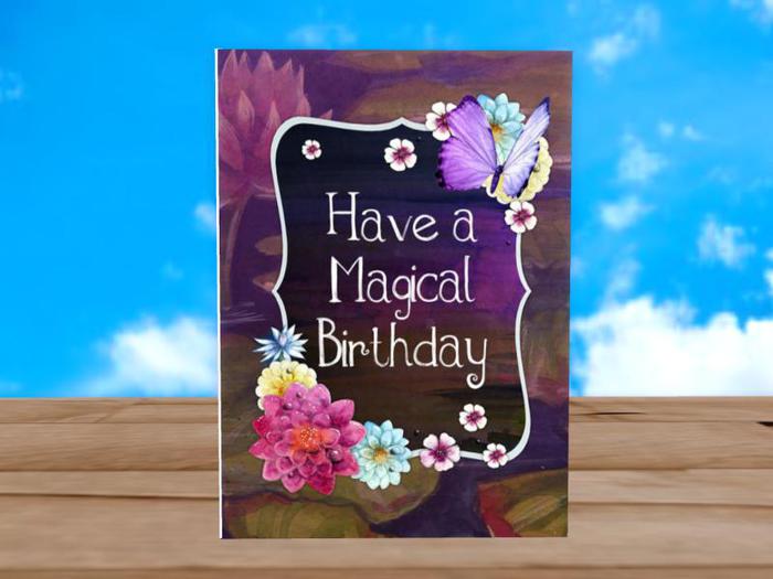 MagDilly, Have A Magical Birthday Card