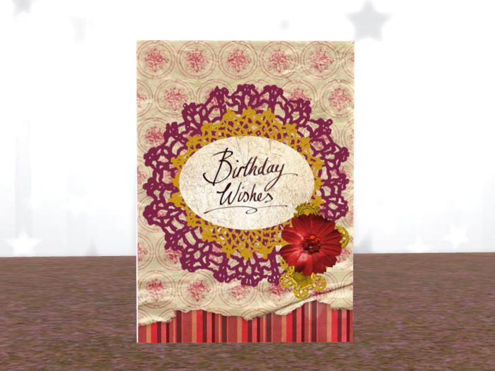 MagDilly, Birthday Wishes Card