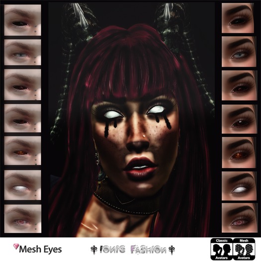 *Ionic:Fashion* Demon Pack - Gift (Mesh Eyes) Unisex FATPACK