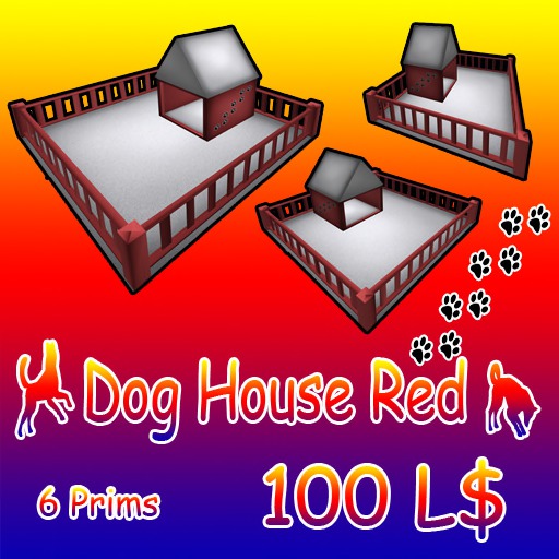 Dog House Red Vendor