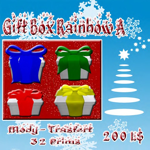 Gift Box Rainbow A Vendor