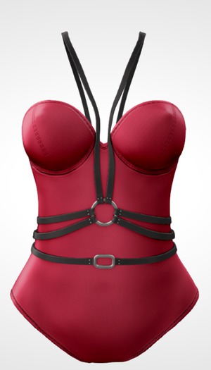 Kaithleen's Harnessed Body - Red