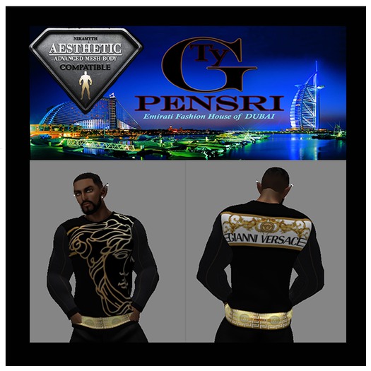 PENSRI V Long Sleeve Black