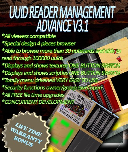 UUID READER MANAGEMENT ADVANCE V3.1