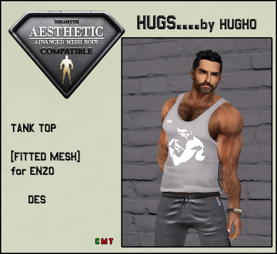 HUGS AESTHETIC TANK TOP DES