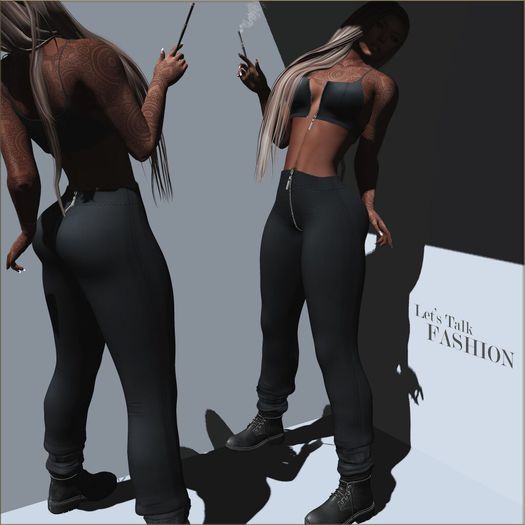 Yasum*Maitreya*Zipper Skins*Black