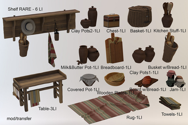 [ zerkalo ] Shiny Shabby Boho-colored kitchen - Shelf RARE