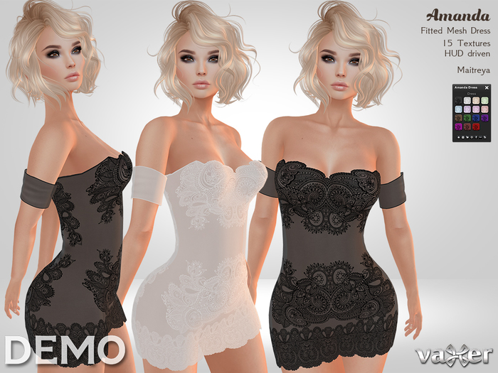 Vaxer :: Amanda Dress Demo