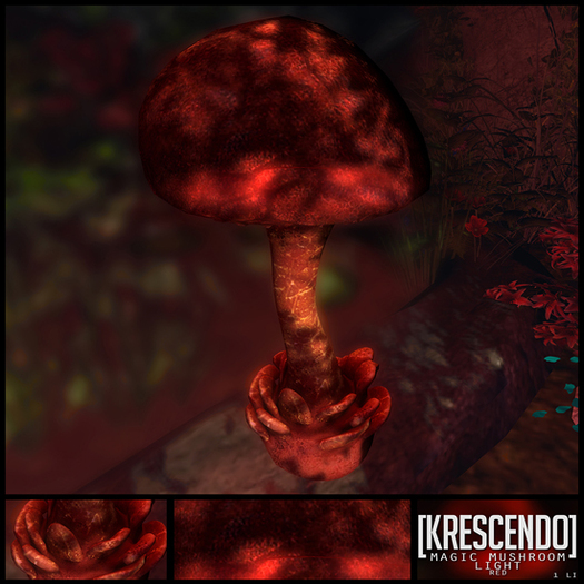 [Kres] Magic Mushroom Light (Red)