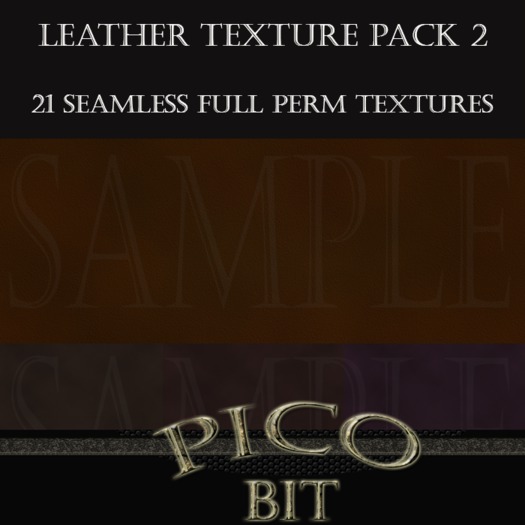 Leather Textures Pack 2