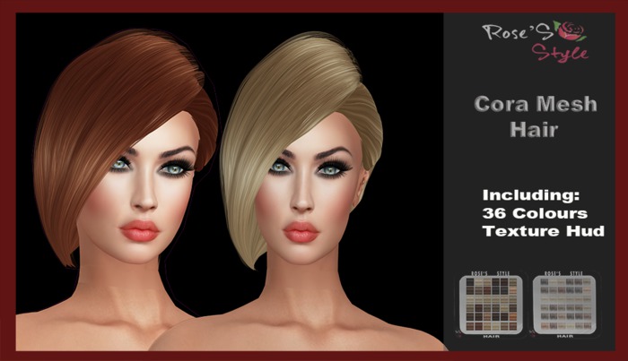 ROSE'S STYLE Cora  Short Hair  Red DEMO