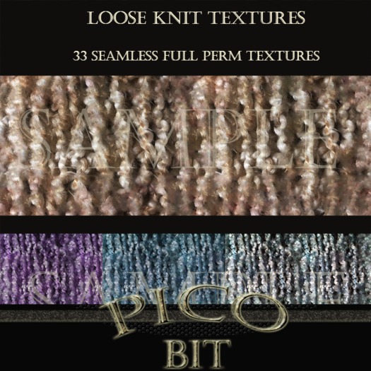 Loose Knitted Textures