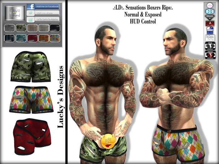 .:LD:. Sensations Boxers Rips:.