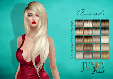 Second Life Marketplace - .:JUMO:. Amanda Hair Blondes