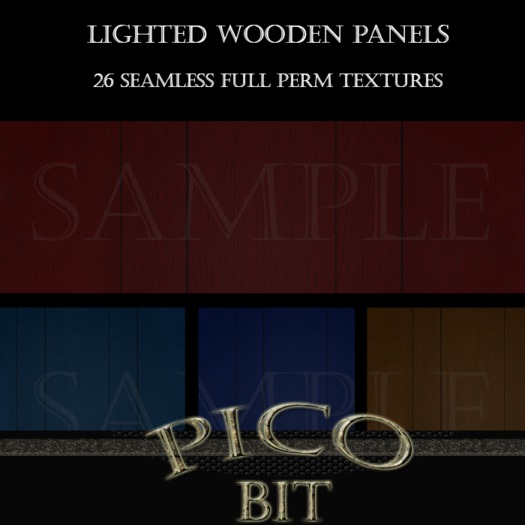 Lighted Wooden Panels