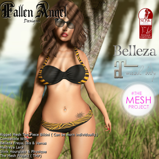 F.A.D "Pin Up" Bikini Tiger