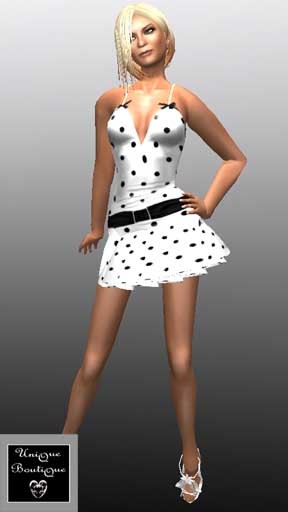 *UniQue* dotty white