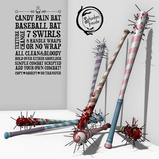 Schadenfreude Candy Pain Bat