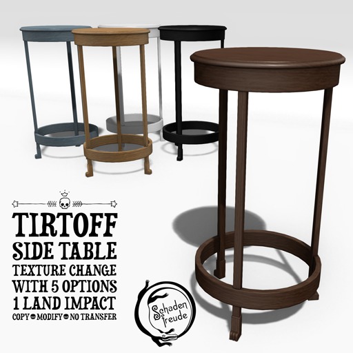 Schadenfreude Tirtoff Side Table