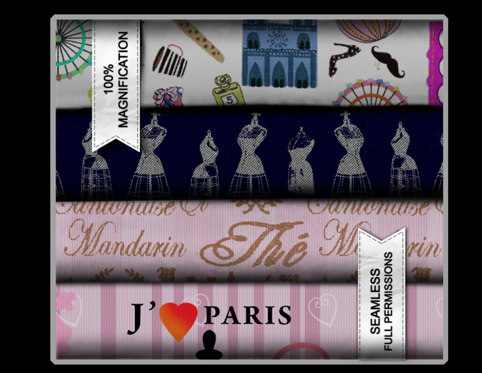 [textures] Paris Fabrics [full perm]