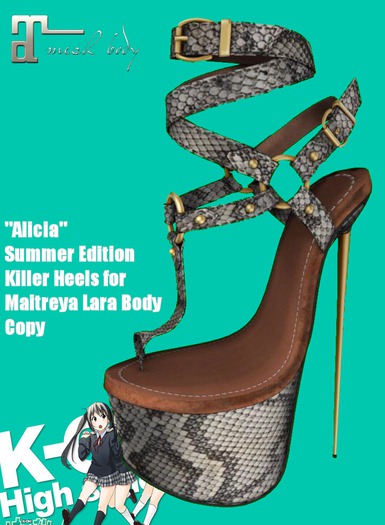 KO-H Alicia Killer Heels Maitreya