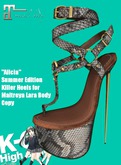 KO-H Alicia Killer Heels Maitreya