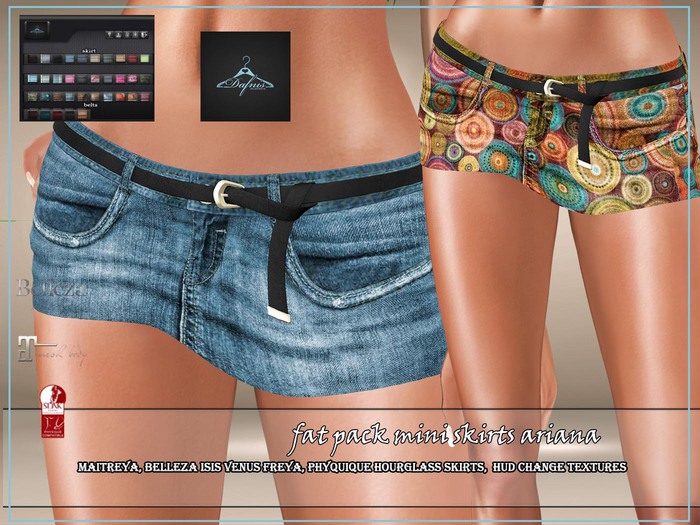 *dafnis FAT PACK MINI SKIRT ARIANA