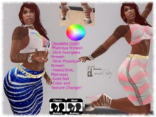 ^^D.T.P^^ Claudette Outfit Texture Change Mesh Maitreya