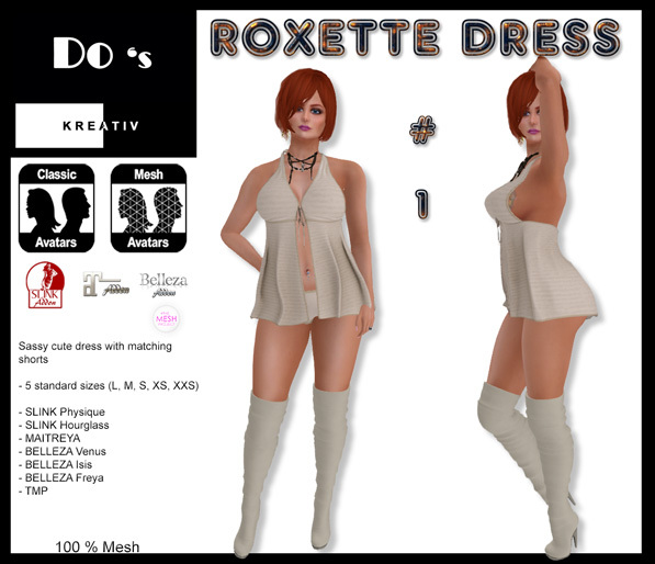 .:Do's:. ROXETTE Dress  #1  DEMO