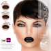 Oceane sultry lipsticks 3 styles black omega
