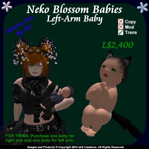 sh2 Neko Blossom Baby Left v2.0