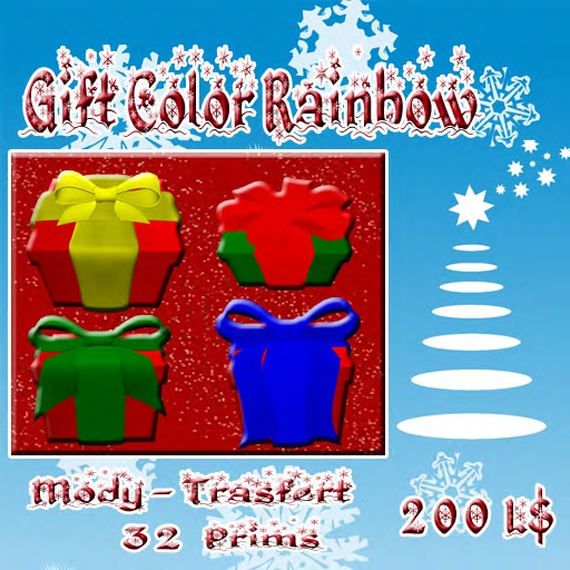 Gift Color Rainbow Vendor