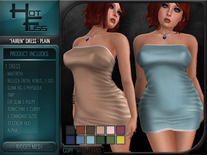 Hot Fuss "Fairen" Dress DEMO